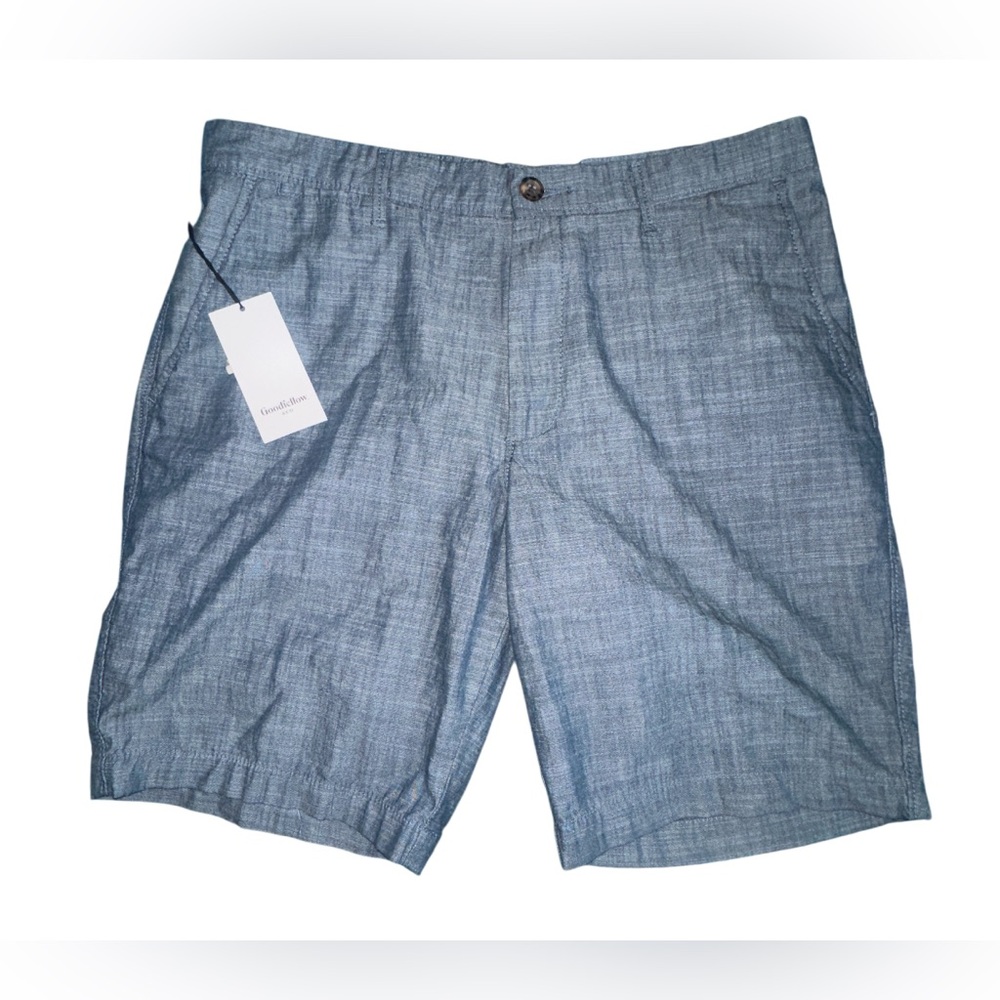 Goodfellow & Co Light Blue Men's Flat Front Shorts
